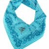 Trachtentuch 51x51 8-farbig mit Blumenmuster 100352
