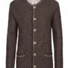 Trachten Strickjacke braun Leon 113162