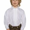 Kinder Trachtenhemd langarm weiß 140283
