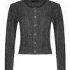 Trachten Strickjacke grau Lisa 002815