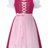 Kinder Dirndl beere rosa Mimmi 010357