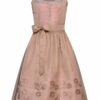 Midi Dirndl 65 cm altrosa taupe Beatrix 009900