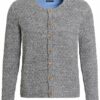 Trachten Strickjacke grau Xaver 012179