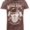Trachtenshirt kurzarm braun Wuida Seppl 006571