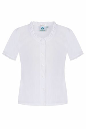 Kinder Dirndlbluse weiß Vroni 007966