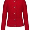Kinder Trachten Strickjacke rot 140050