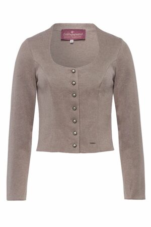 Trachten Strickjacke taupe Achensee 002882 - limitiert