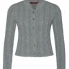 Trachten Strickjacke grau Franzi 009529