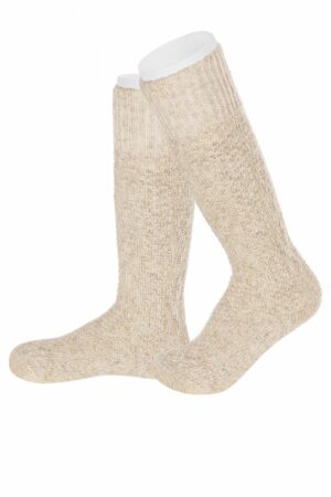 Kinder Trachtensocken lang natur 008078