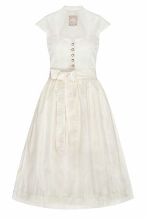 Brautdirndl midi 70cm creme Antonia 006888