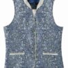 Trachtenweste dunkelblau beige Melanie 007003