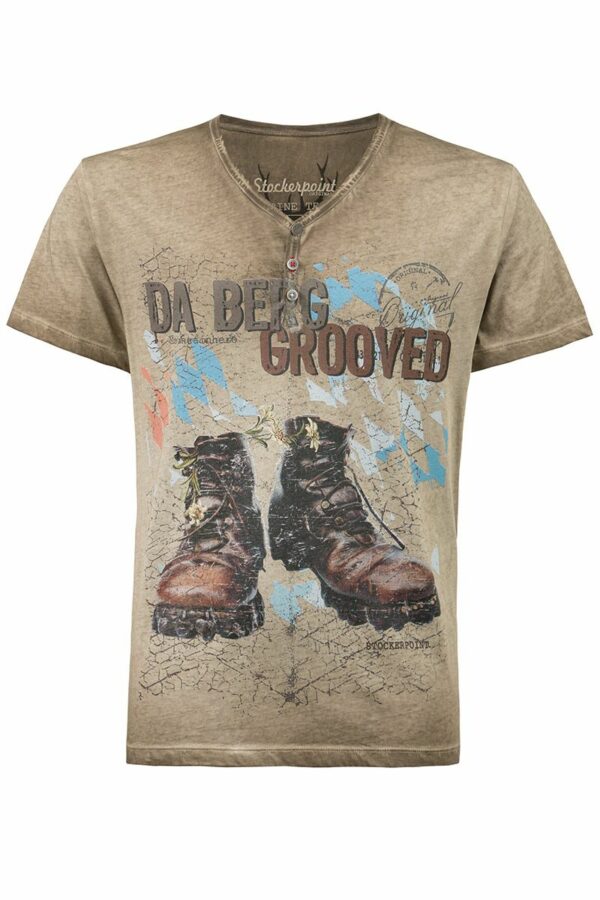 Trachtenshirt sand Groove 011089