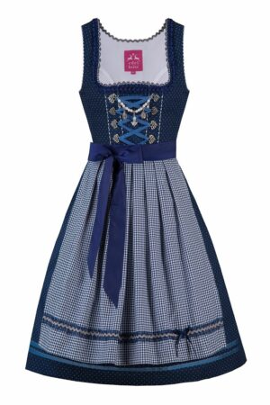 Mini Dirndl 60cm dunkelblau Tina 003775