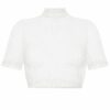 Dirndlbluse Spitze creme Stretch Charlene 014000