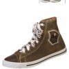 Damen Trachtensneaker braun Fanny 131202