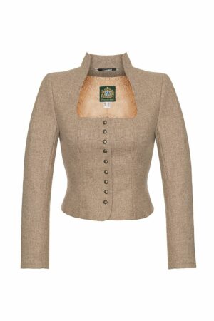 Damen Lodenjacke taupe Salzburg 124808