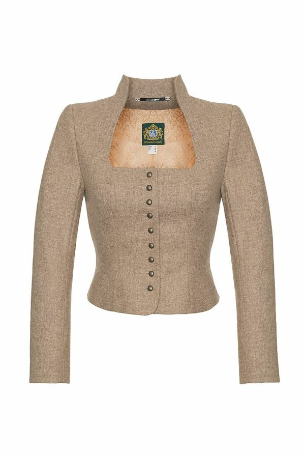 Damen Lodenjacke taupe Salzburg 124808