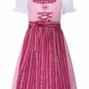 Kinder Dirndl rosa beere Annemarie 007688