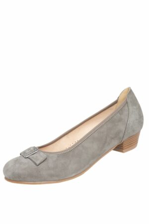 Pumps grau mit Schnalle Marisa 009564