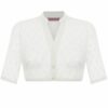 Dirndlbluse Spitze creme Stretch Emma 014039