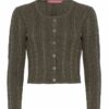 Trachten Strickjacke oliv Lisa 005068