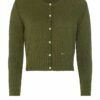 Trachten Strickjacke oliv Marlene 003186