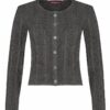 Trachten Strickjacke taupe Lisa 002810