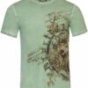Trachtenshirt eukalyptus grün Ingo 015414