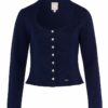 Trachten Strickjacke dunkelblau Melina 002774