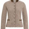 Trachten Strickjacke taupe Marianna 008194