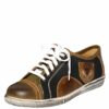 Trachtensneaker braun schwarz Mondsee 012493
