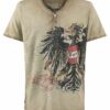 Trachtenshirt oliv Franz Austria 012724