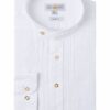 Trachtenhemd langarm weiß slimfit 002509