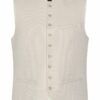 Trachtenweste creme Ferdi 013609 - slimfit