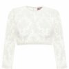 Dirndlbluse Spitze creme Emilia 015415