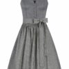 Midi Dirndl 65 cm grau Coletta 015425 - limitiert