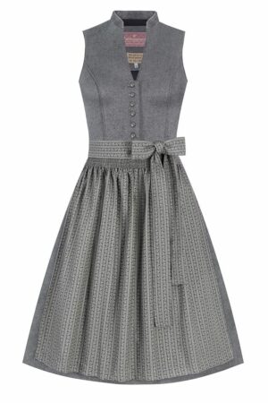 Midi Dirndl 65 cm grau Coletta 015425 - limitiert