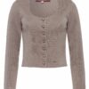 Trachten Strickjacke taupe Achensee 002882 - limitiert