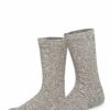 Trachtensocken kurz braun meliert 100988