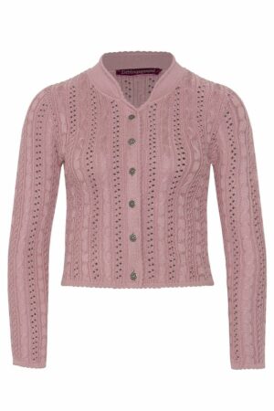 Trachten Strickjacke altrosa Franzi 009531