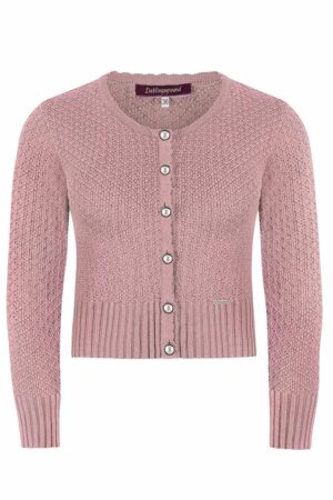 Trachten Strickjacke altrosa Marlene 014631