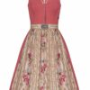Mini Dirndl 60cm koralle beige Bethany 004741
