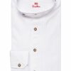 Trachtenhemd weiß SLIMFIT 112449
