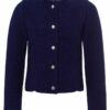 Mädchen Trachten Strickjacke dunkelblau Marina 002386