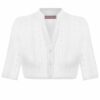 Dirndlbluse Spitze weiß Stretch Vera 014042