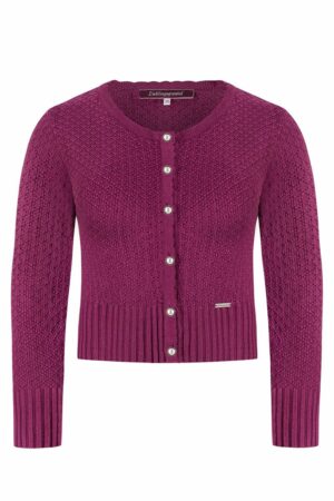 Trachten Strickjacke beere Marlene 014630