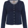 Trachten Strickjacke dunkelblau Franziska 014419