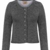 Trachten Strickjacke grau Franziska 014420