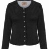 Trachten Strickjacke schwarz Franziska 014421