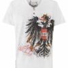 Trachtenshirt weiß Franz Austria 012549